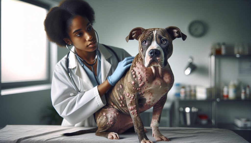 Dog Hives Pitbull: Allergic Reaction Treatment