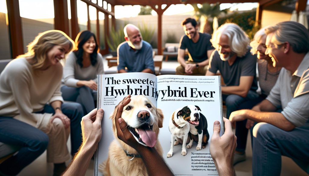 Golden Retriever Pitbull Mix: The Sweetest Hybrid Ever