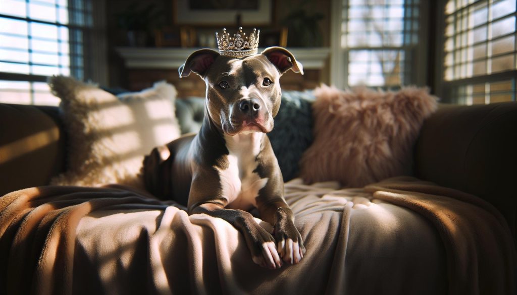 Pitbull Named Princess: Royal Canine Legend