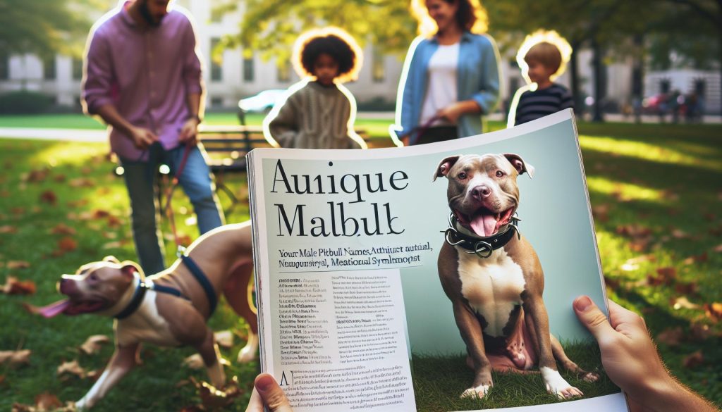 Unique Pitbull Names for Males: 150+ Creative Ideas