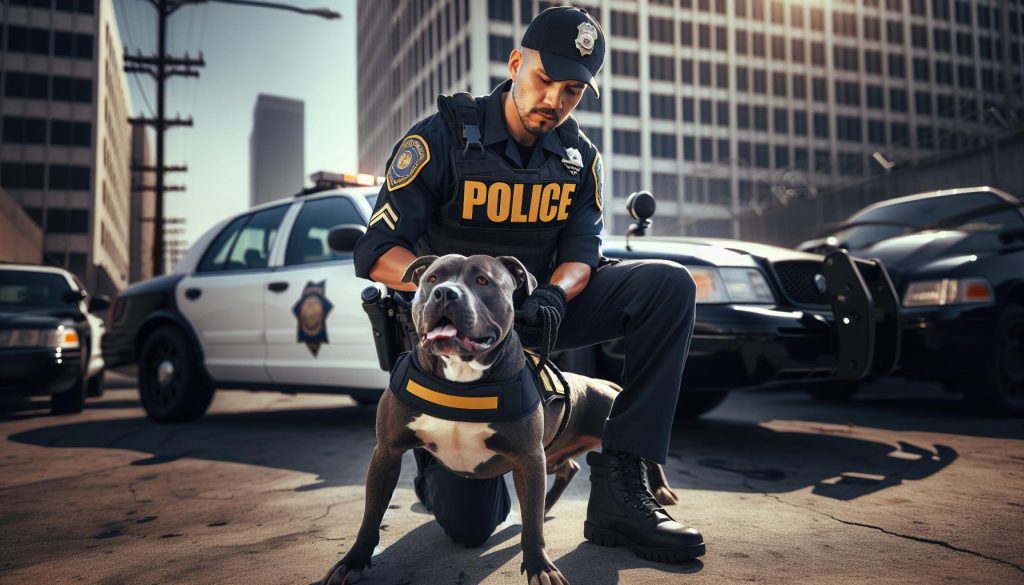 Pitbull Police Dog: Law Enforcement Heroics 1 Pitbull Police Dog: Law Enforcement Heroics