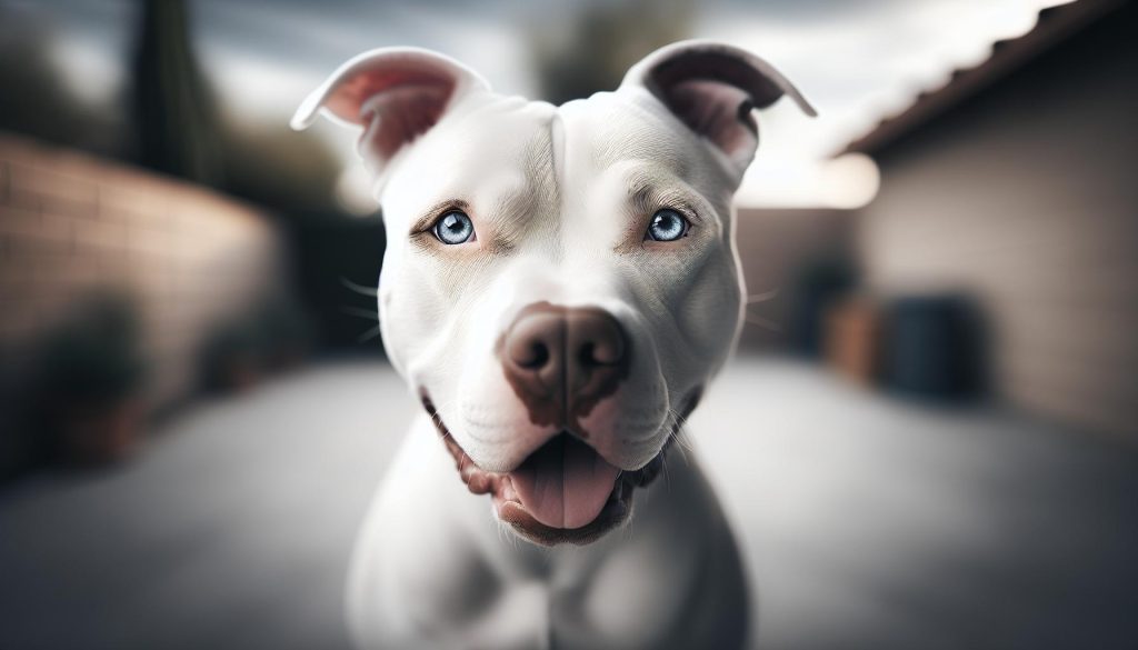 White Pitbull With Blue Eyes: Striking Rarity 4 White Pitbull With Blue Eyes: Striking Rarity