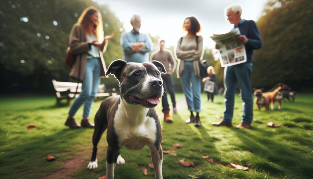 Pitbull Staffy Cross Staffordshire Bull Terrier: Mix