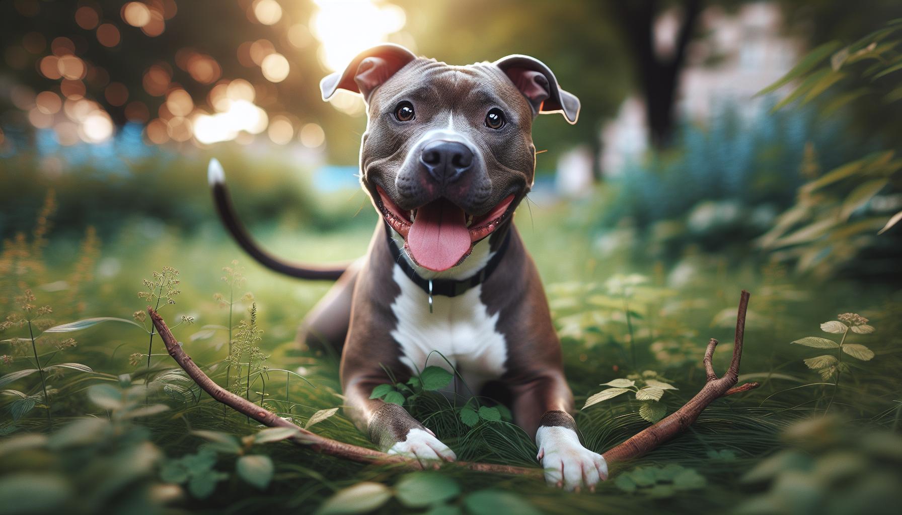 Adorable Pitbull Moments Captured in Photos
