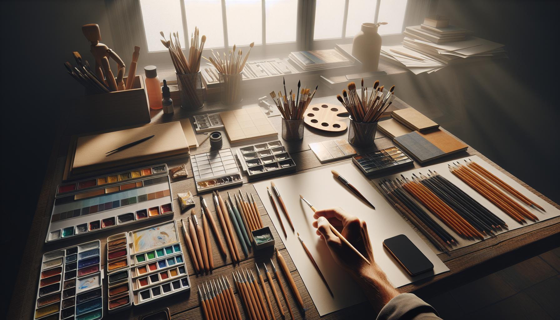 Choosing the Right Materials for Your Artwork