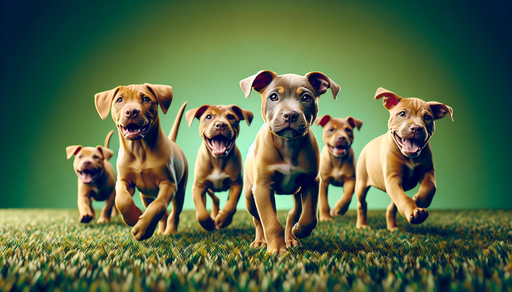 Common Traits of Light Brown Pitbull Puppies