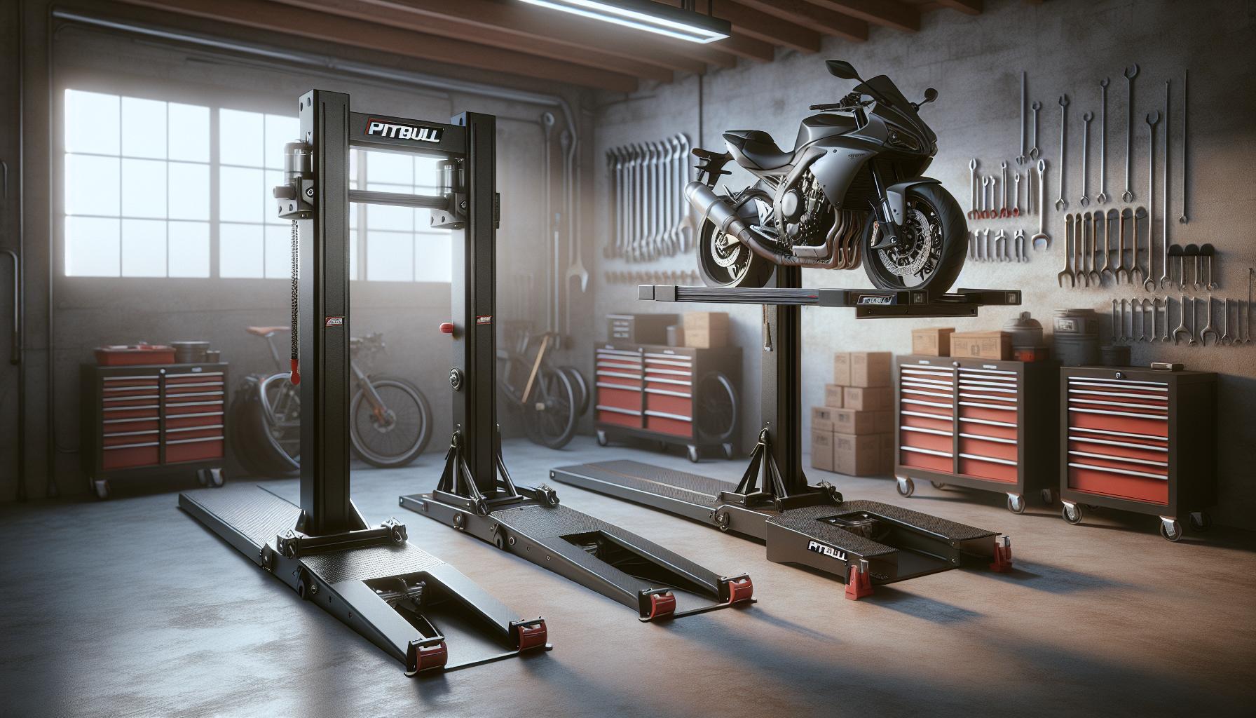 Comparing Pitbull Motorcycle Lifts: Pros and Cons