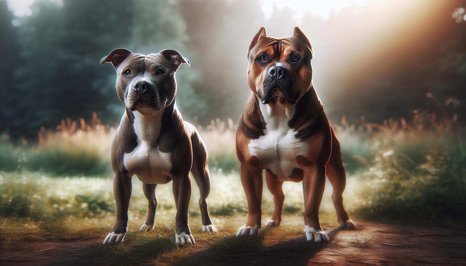 Comparison of Pitbull and American Bully Traits