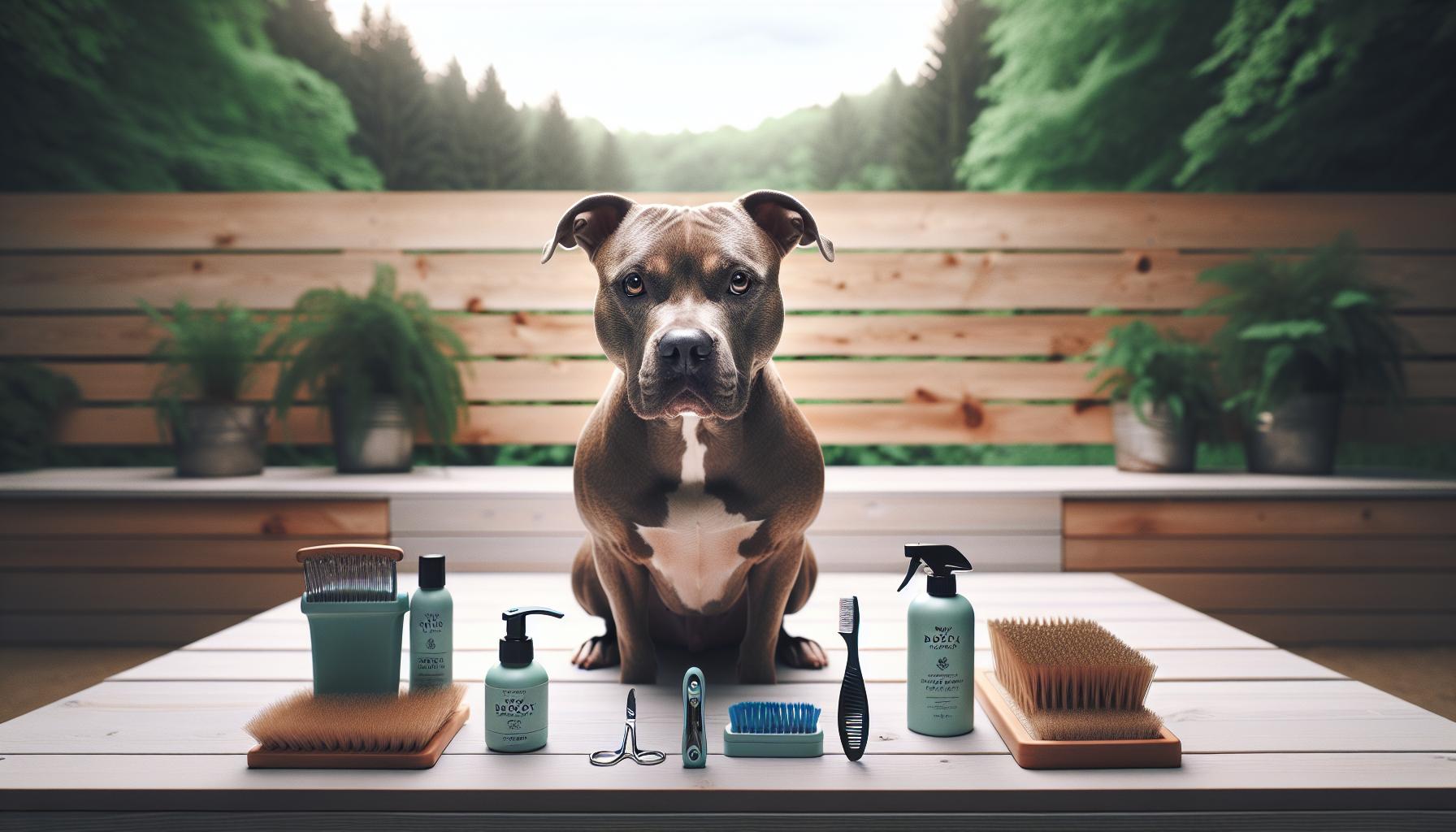 Essential Grooming Tools for Your Pitbull