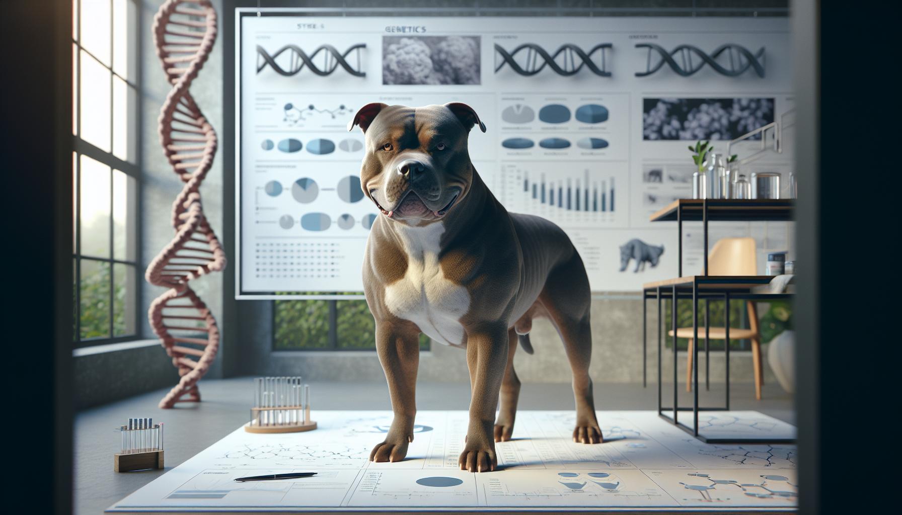 Massive Pitbull: Jaw-Dropping Size Showcase 1 The Genetics Behind the Impressive Size of Pitbulls
