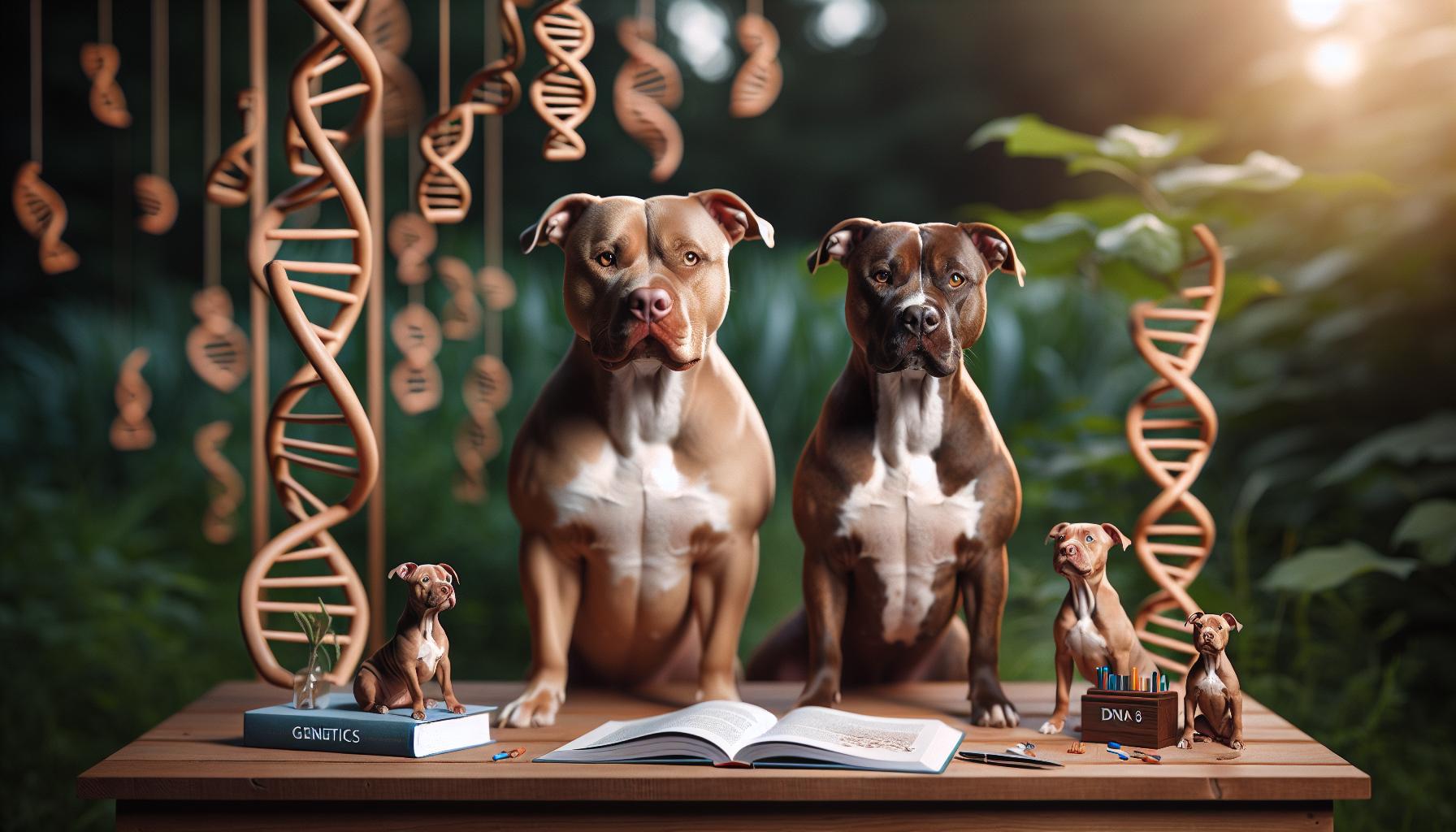 Genetics Behind Nose Color in Pitbulls