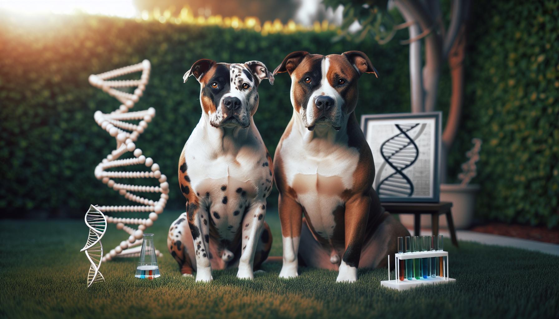 Genetics Behind Pied and Patched Patterns in Pitbulls