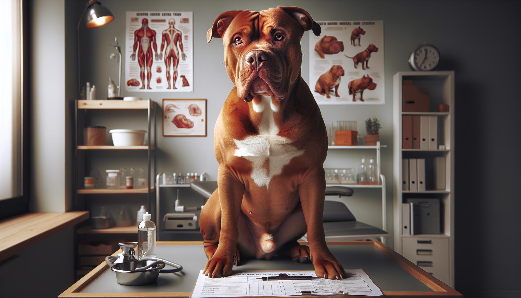 Health Characteristics of Red Nose Pitbulls