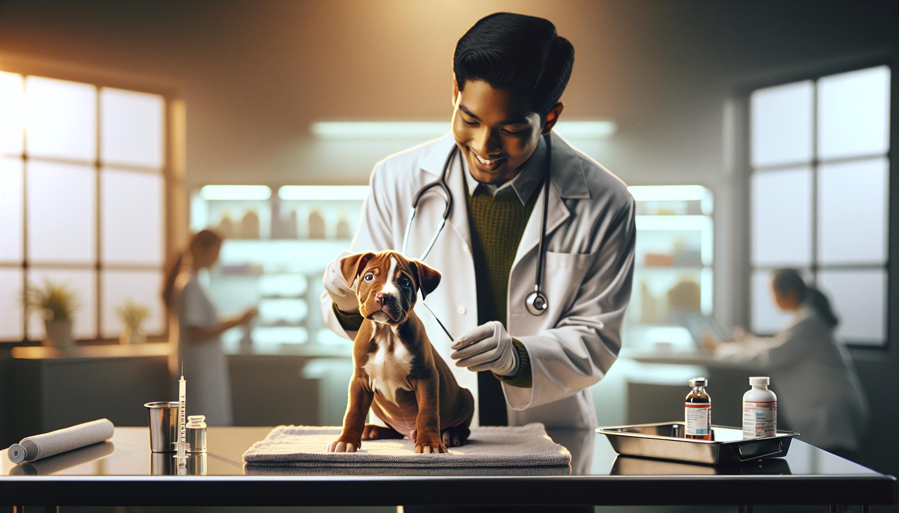 Health Considerations for Red Nose Pitbull Puppies