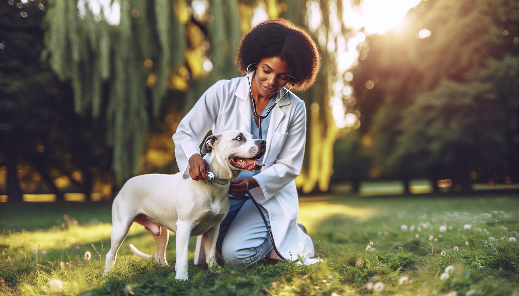 White Pitbull Lab Mix: Stunning Breed Characteristics 3 Health Considerations for Your White Pitbull Lab Mix