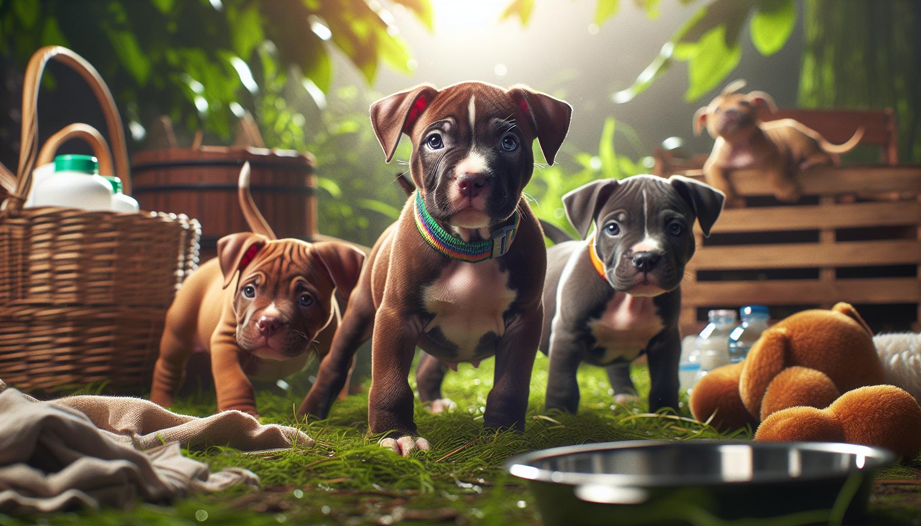 Healthy Pitbull Puppies: What to Look For