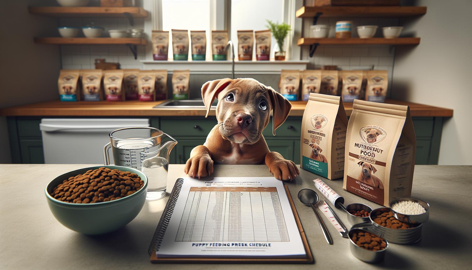 Nutritional Needs for Light Brown Pitbull Puppies