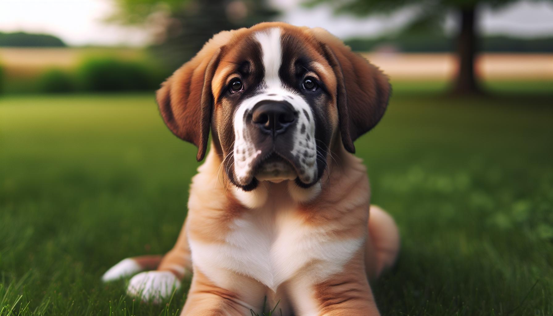 St Bernard Pitbull Mix Puppies: Giant Breed Hybrid 2 Physical Traits of St Bernard Pitbull Mix Puppies