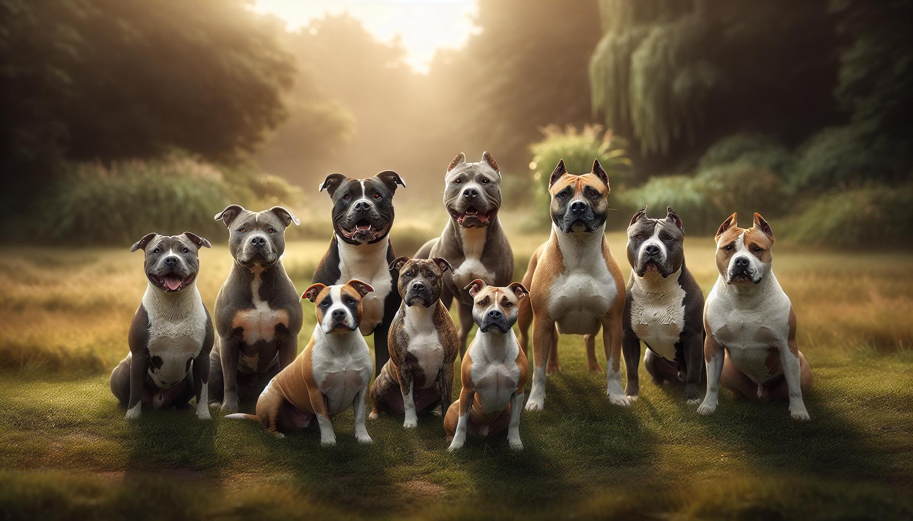 Pitbull Images: High-Quality Photo Collection 2 Popular Pitbull Variants: Breed Characteristics and Differences