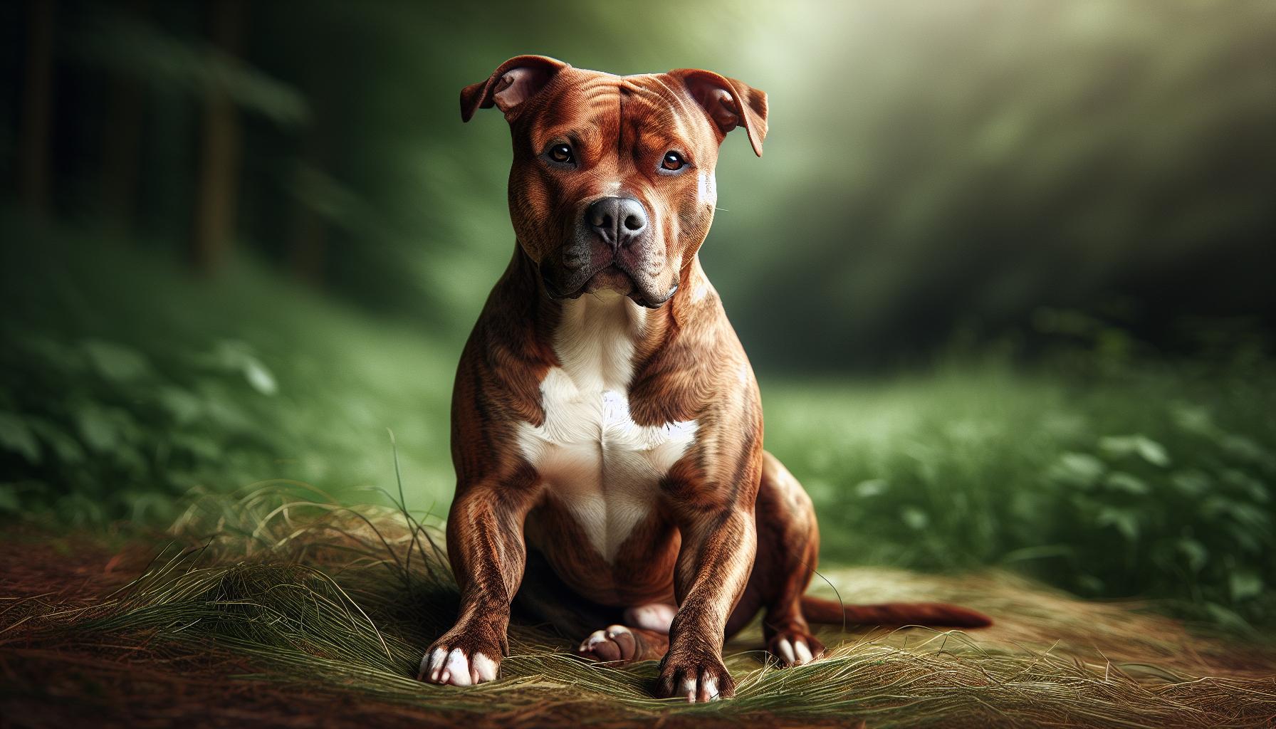 Red Nose Brindle Pitbull: A Unique Breed Overview