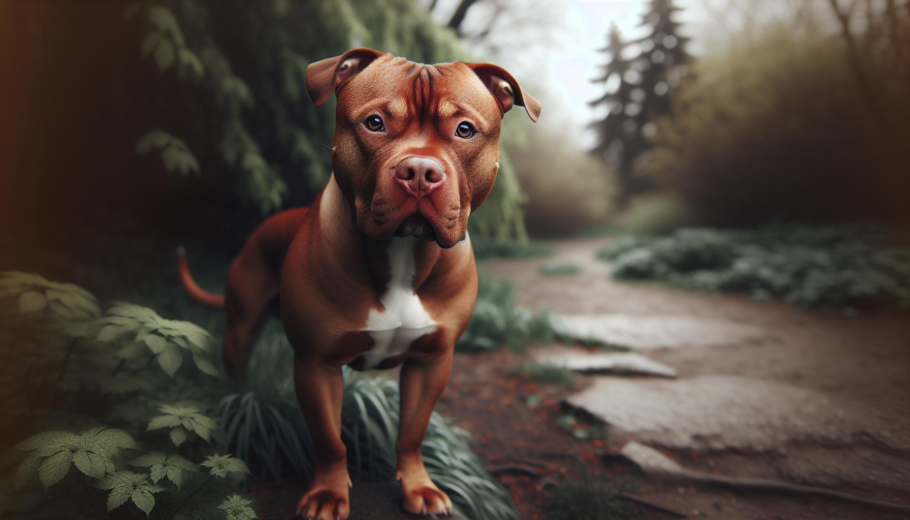 Red Nose vs Blue Nose Pitbull: Which Dominates? 1 Red Nose Pitbull: Unique Traits and Characteristics