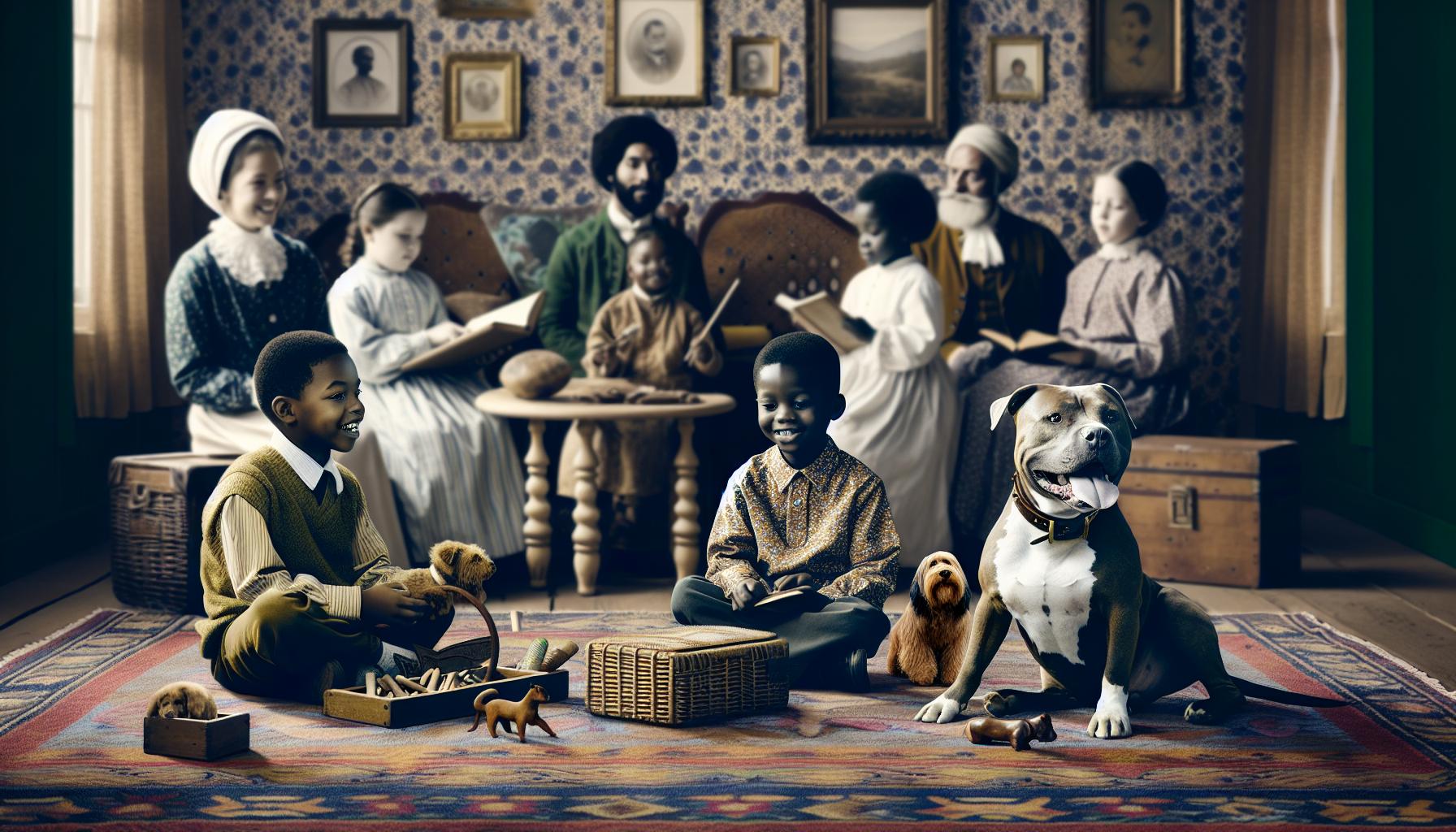 Pitbull Nanny Dog: Historical Childcare Myth 1 Pitbull Nanny Dog: Historical Childcare Myth