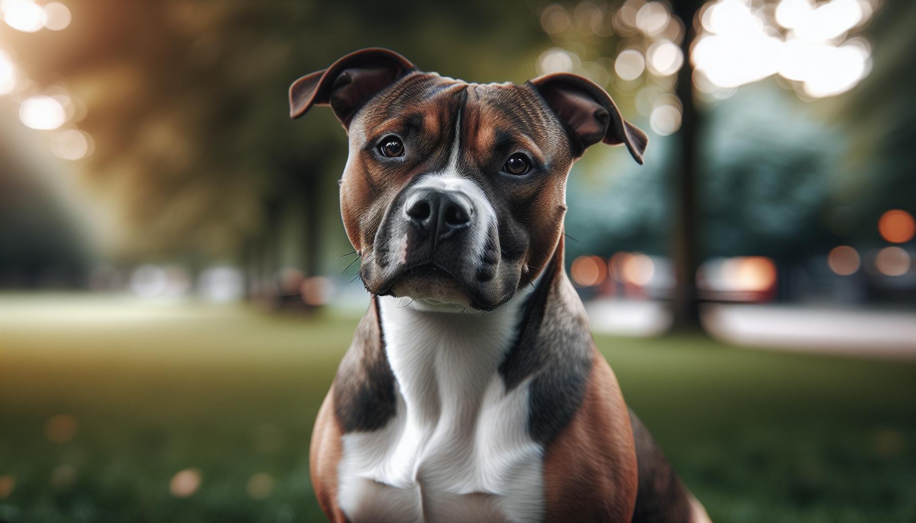 Pitbull Staffy Cross Staffordshire Bull Terrier: Mix