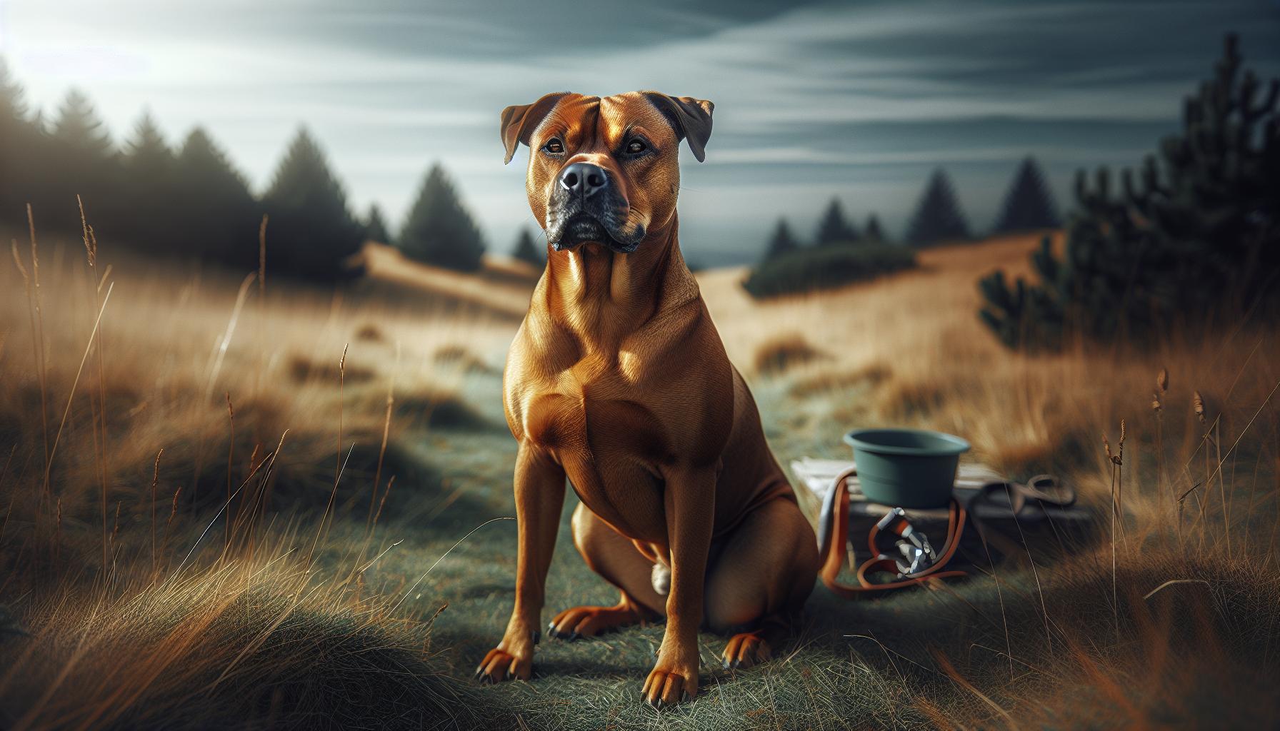 Ridgeback Pitbull Mix Characteristics and Traits
