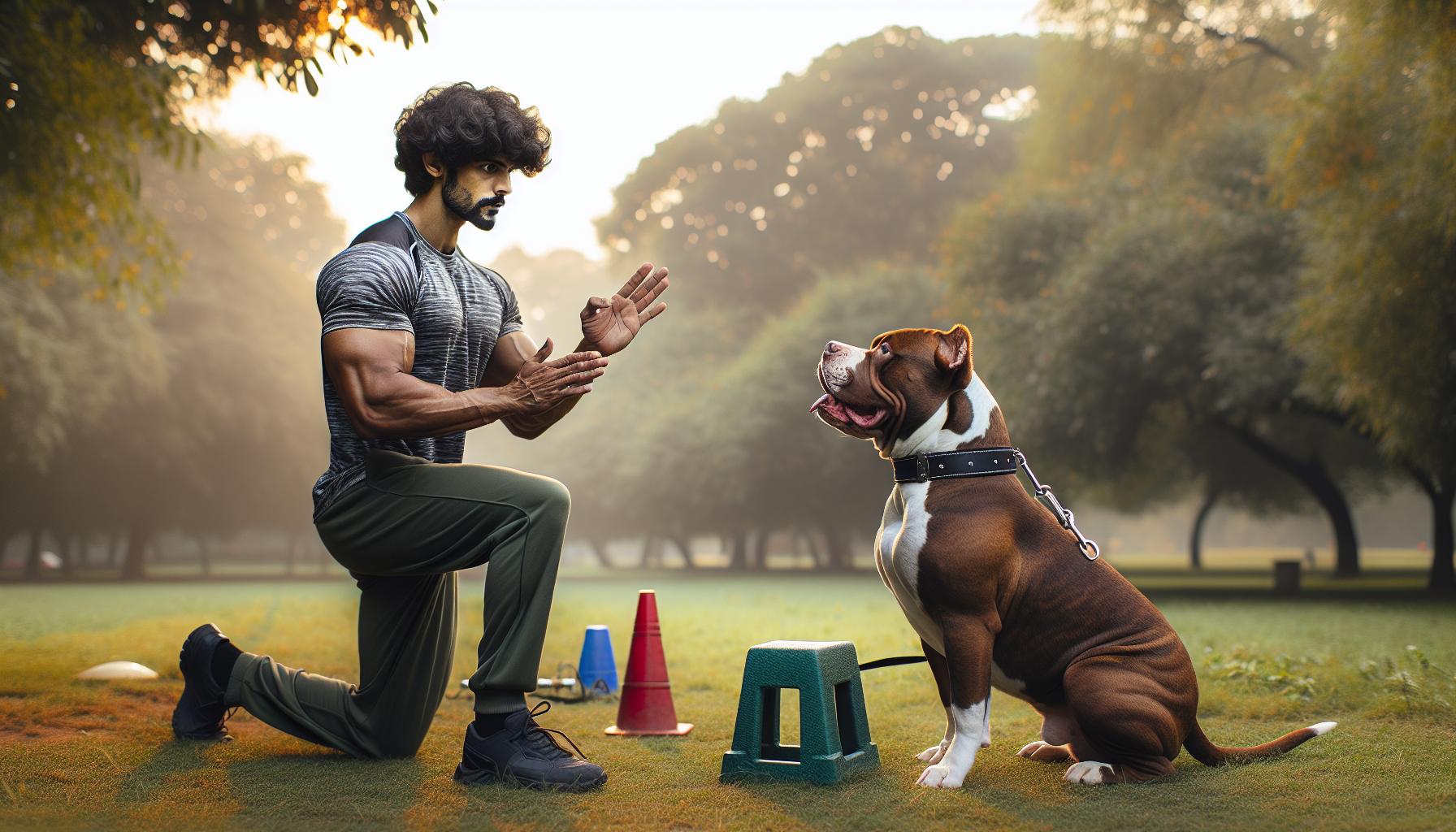 Training Techniques for a Powerful Pitbull Breed