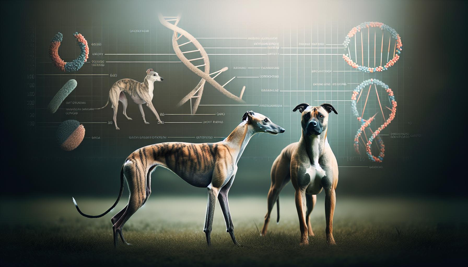 Greyhound Pitbull Mix: Speed Meets Strength in One Dog 1 Understanding the Genetics Behind the Greyhound Pitbull Mix