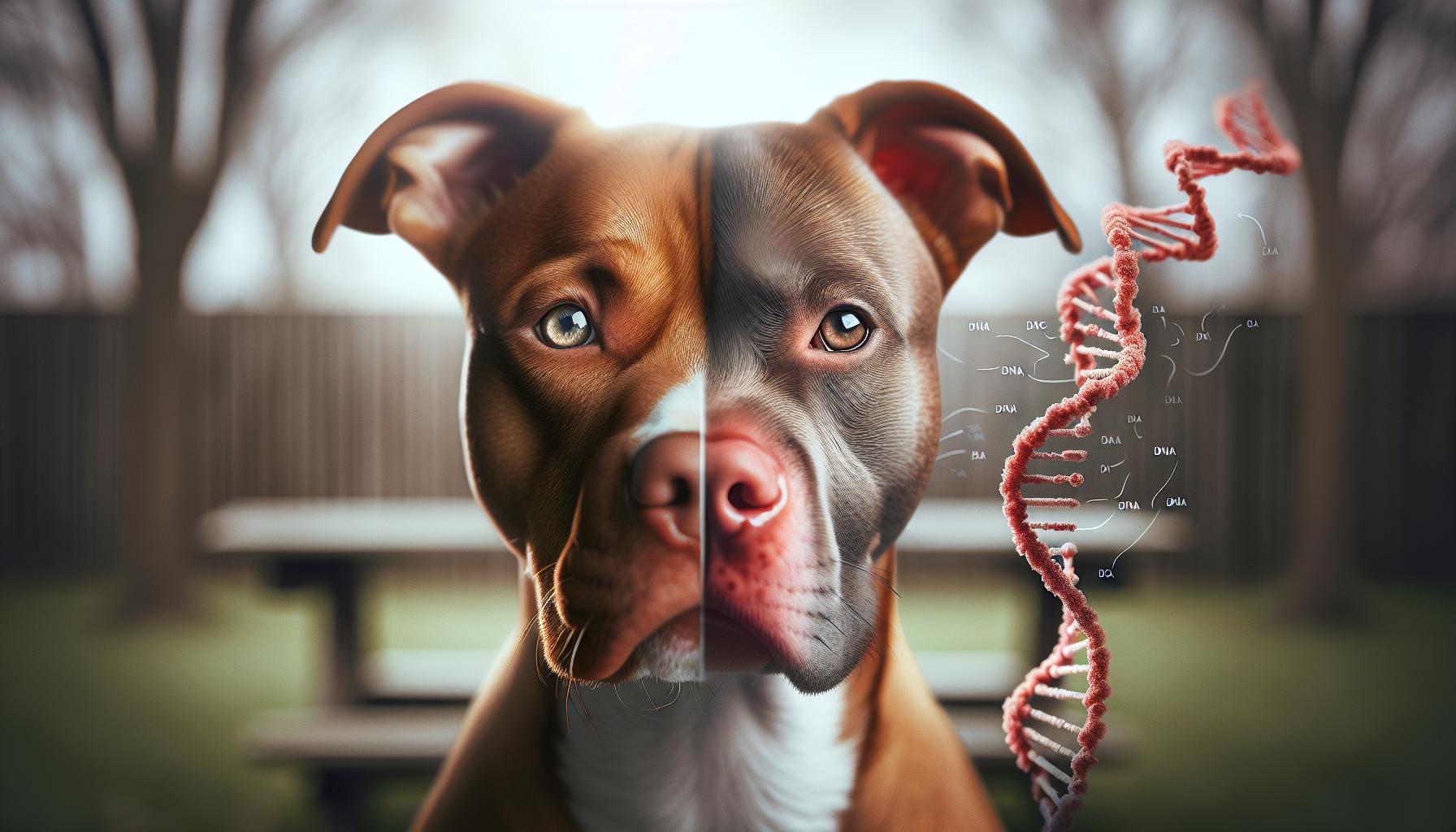 Full Grown Red Nose Pitbull: Adult Excellence Guide 2 Understanding the Genetics of the Red Nose Pitbull