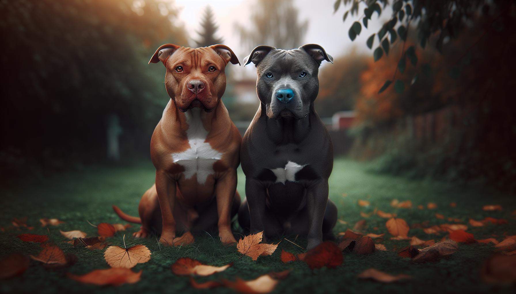 Understanding Red Nose and Blue Nose Pitbulls