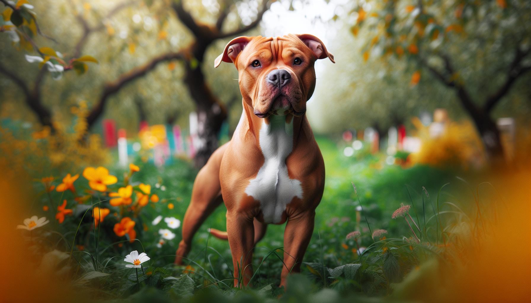 Understanding the Unique Orange Pitbull Coloring