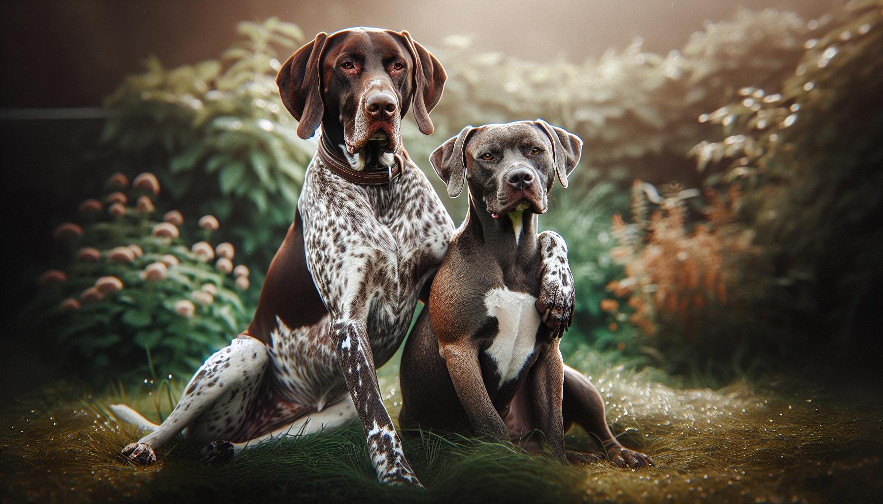 The Unique Blend: Mix of GSP and Pitbull Traits