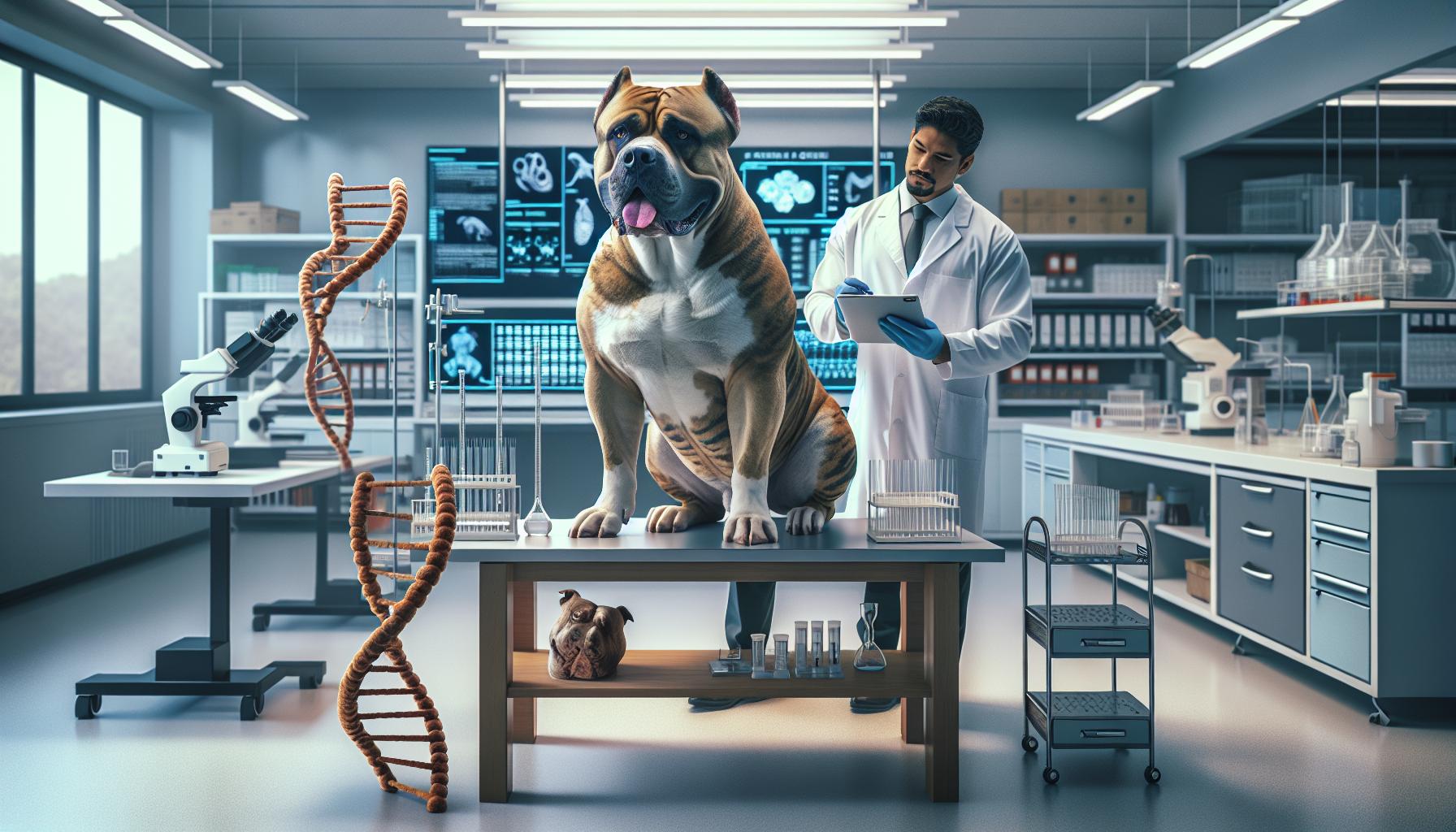 Unveiling the Genetics of Giant Pitbulls